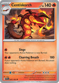 Centiskorch 037/162 Rare Temporal Forces Pokémon card