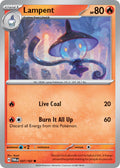 Lampent 037/167 Common Twilight Masquerade Pokémon card