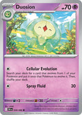 Duosion 038/086 Uncommon Black Bolt Pokémon card
