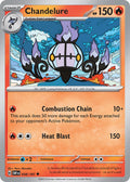 Chandelure 038/197 Uncommon Obsidian Flames Pokémon card