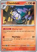 Chandelure 038/167 Uncommon Twilight Masquerade Pokémon card