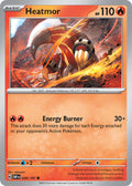 Heatmor 039/197 Common Obsidian Flames Pokémon card