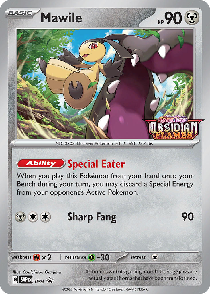 Mawile 039/SVP Promo Scarlet & Violet Promos Pokémon card