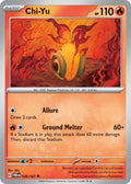 Chi-Yu 039/167 Rare Twilight Masquerade Pokémon card