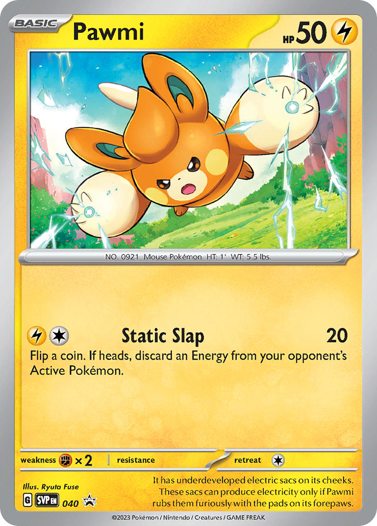 Pawmi 040/SVP Promo Scarlet & Violet Promos Pokémon card