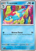 Croconaw 040/162 Uncommon Temporal Forces Pokémon card