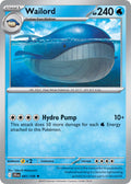 Wailord 041/159 Rare Journey Together Pokémon card