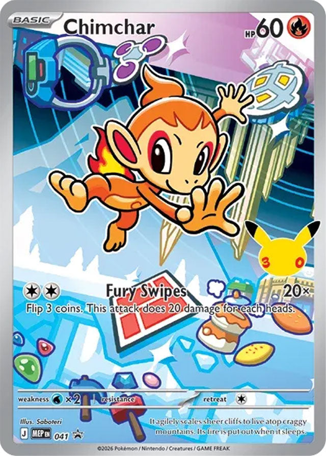 Chimchar 041/MEP Promo Mega Evolution Promos Pokémon card