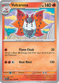 Volcarona 041/197 Uncommon Obsidian Flames Pokémon card