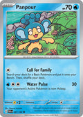 Panpour 041/182 Common Paradox Rift Pokémon card