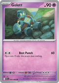 Golett 042/086 Common Black Bolt Pokémon card