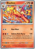 Blaziken 042/182 Rare Destined Rivals Pokémon card