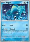 Regice 042/159 Rare Journey Together Pokémon card