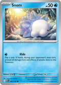Snom 042/132 Common Mega Evolution Pokémon card