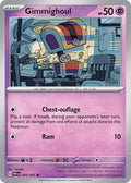 Gimmighoul 044/091 Common Paldean Fates Pokémon card