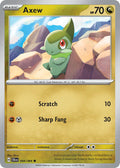 Axew 044/064 Common Shrouded Fable Pokémon card