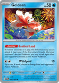 Goldeen 044/167 Common Twilight Masquerade Pokémon card