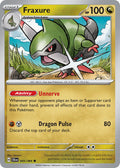 Fraxure 045/064 Common Shrouded Fable Pokémon card