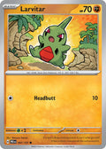 Larvitar 047/131 Common Prismatic Evolutions Pokémon card