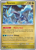 Kyurem 047/064 Rare Shrouded Fable Pokémon card