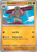 Gurdurr 048/086 Uncommon Black Bolt Pokémon card