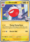 Iono's Electrode 048/159 Common Journey Together Pokémon card