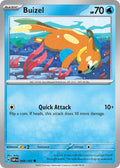 Buizel 048/197 Common Obsidian Flames Pokémon card
