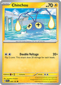 Chinchou 048/142 Common Stellar Crown Pokémon card