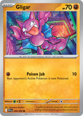 Gligar 049/094 Common Phantasmal Flames Pokémon card