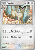 Persian 049/064 Uncommon Shrouded Fable Pokémon card