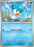 Quaxly 050/193 Common Paldea Evolved Pokémon card