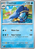 Clawitzer 050/198 Common Scarlet & Violet Pokémon card