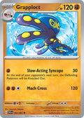 Grapploct 052/091 Uncommon Paldean Fates Pokémon card