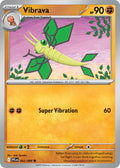 Vibrava 052/094 Common Phantasmal Flames Pokémon card