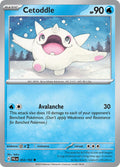 Cetoddle 053/193 Common Paldea Evolved Pokémon card