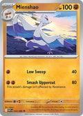 Mienshao 053/086 Uncommon White Flare Pokémon card