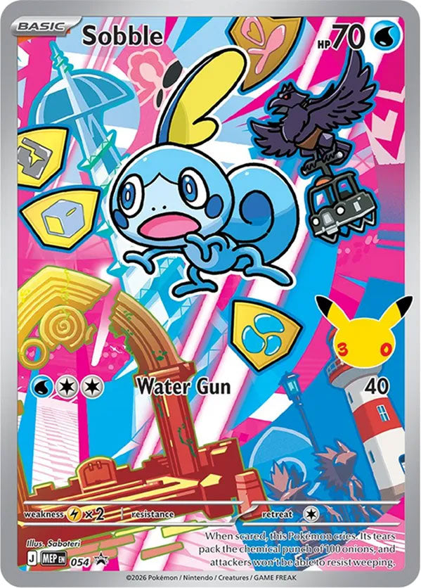 Sobble 054/MEP Promo Mega Evolution Promo Pokémon card