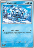 Cryogonal 055/197 Common Obsidian Flames Pokémon card