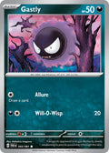 Gastly 055/091 Common Paldean Fates Pokémon card
