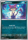 Purrloin 055/086 Common White Flare Pokémon card