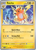 Raichu 056/217 Rare Ascended Heroes Pokémon card