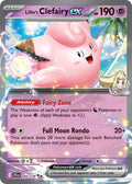 Lillie's Clefairy EX 056/159 Double Rare Journey Together Pokémon card