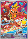 Torchic 056/MEP Promo Mega Evolution Promo Pokémon card illustrated by Saboteri