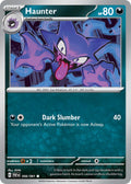 Haunter 056/091 Common Paldean Fates Pokémon card