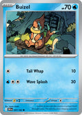 Buizel 057/182 Common Destined Rivals Pokémon card