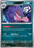 Gengar 057/091 Uncommon Paldean Fates Pokémon card