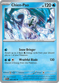 Chien-Pao 057/182 Rare Paradox Rift Pokémon card