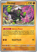Okidogi 057/131 Rare Prismatic Evolutions Pokémon card