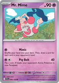 Mr. Mime 058/159 Common Journey Together Pokémon card