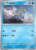 Frigibax 058/193 Common Paldea Evolved Pokémon card
